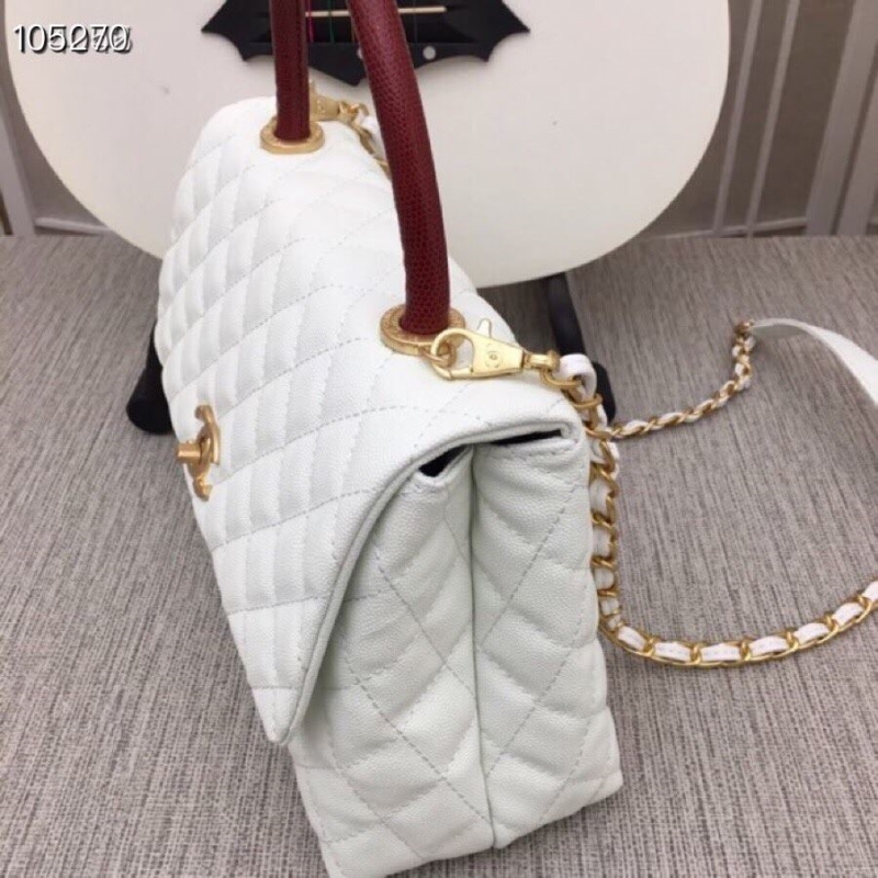 Ch**el top handle bags